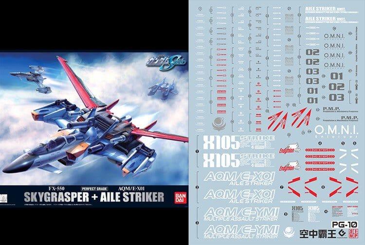 D29 PG Aile Striker for Strike Gundam Decal Sheet